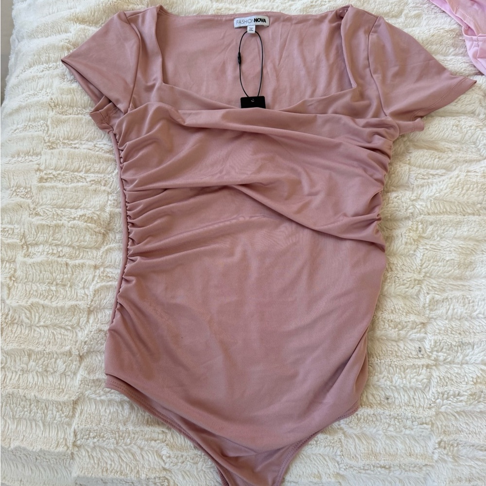 Fashion Nova Blush Pink Top